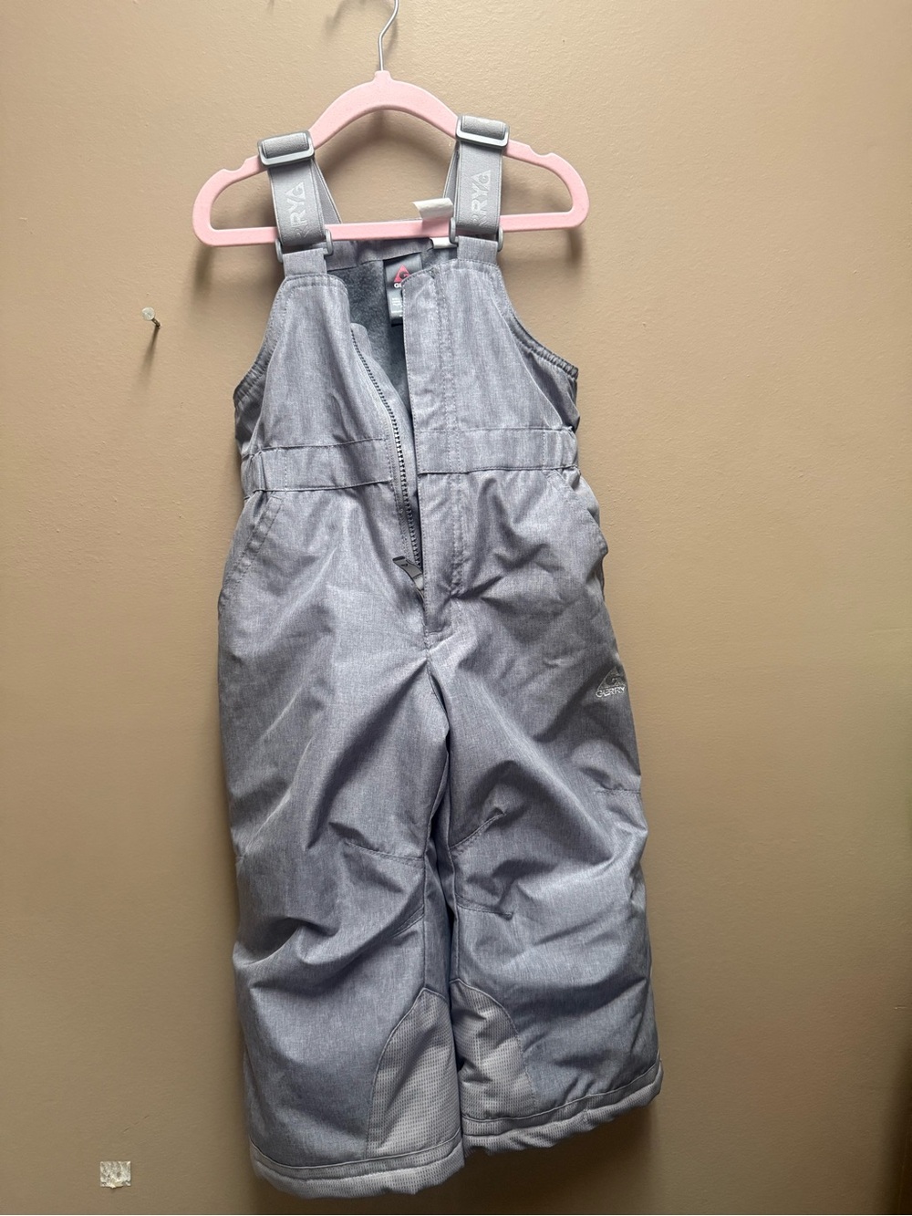 Gerry Weber Kids Light Gray Snow Bib Overalls